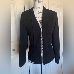 Candie’s Black Open Front Blazer